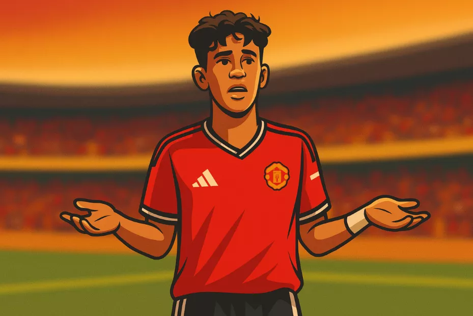 15-годишен талант, наричан „новият Неймар“, тренира с първия отбор на Манчестър Юнайтед под погледа на Рубен Аморим